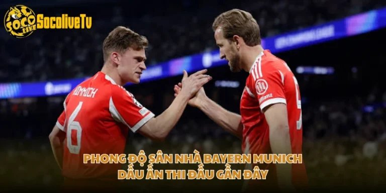 Phong Độ Sân Nhà Bayern Munich - Dấu Ấn Thi Đấu Gần Đây