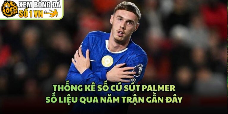 Thống Kê Số Cú Sút Palmer